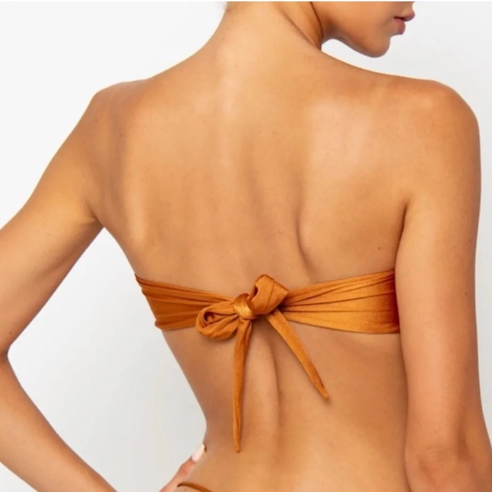 Sommer Cece bandeau bikini top NWOT - Picture 3 of 7